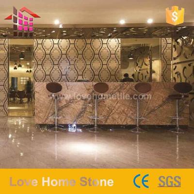 Alexia | Brown Polished Marble Flooring Tiles & Slabs