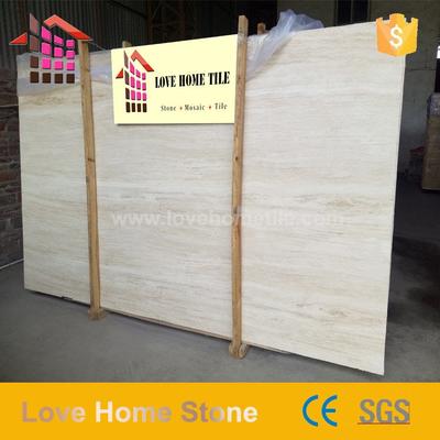 Cander | Cut-To-Size White Travertine Tile