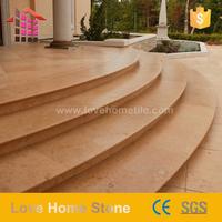 Natural Marble Stair Customized Size Stone Made