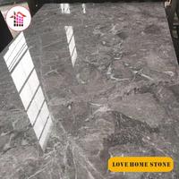 Dolores  | Tundra Grey Marble Slabs Wall Covering