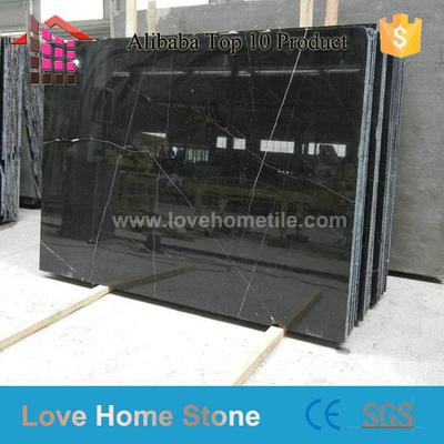 Stacey  | China Supplier Natural Black Marble Slabs Wall or Floor Tiles