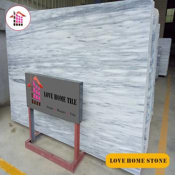 Hellen  | China Supplier Natural White with Grey Vein Marble Slabs Wall or Floor Tiles